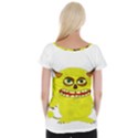 Monster Troll Halloween Shudder Women s Cap Sleeve Top View2