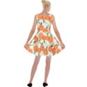 Cute red apple Velvet Skater Dress View2