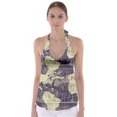 River Globe Babydoll Tankini Top