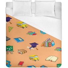 School Rocks! Duvet Cover (california King Size) by athenastemple