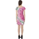 Cute watermelon Short Sleeve Skater Dress View2