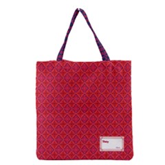 Colour Wave Grocery Tote Bag