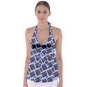 Abstract Pattern Seamless Artwork Babydoll Tankini Top View1