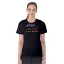 Black love is important  Women s Cotton Tee View1