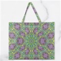 Modern Ornate Geometric Pattern Zipper Large Tote Bag View1