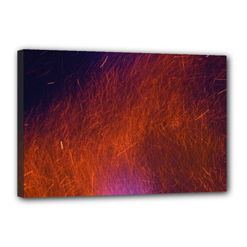 Fire Radio Spark Fire Geiss Canvas 18  X 12 