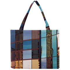 Glass Facade Colorful Architecture Mini Tote Bag by Nexatart