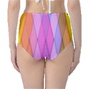 Graphics Colorful Color Wallpaper High-Waist Bikini Bottoms View2