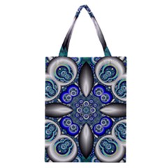 Fractal Cathedral Pattern Mosaic Classic Tote Bag by Nexatart