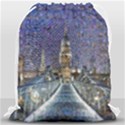 London Travel Drawstring Bag (Large) View1