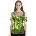 Spider Spiders Web Spider Web Butterfly Sleeve Cutout Tee  View1
