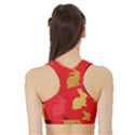 Hare Easter Pattern Animals Sports Bra with Border View2