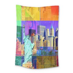 New York City The Statue Of Liberty Small Tapestry