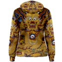 Chinese Dragon Pattern Women s Pullover Hoodie View2