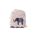 Digital Slon Parashyut Vektor Drawstring Pouches (Small)  View2