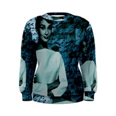 Audrey Hepburn Women s Sweatshirt by Valentinaart