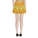 Sunshine Sunny Sun Abstract Yellow Pleated Mini Skirt View2