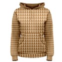 Pattern Gingerbread Brown Women s Pullover Hoodie View1