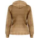 Pattern Gingerbread Brown Women s Pullover Hoodie View2