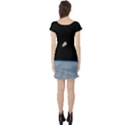 Amazing Stunning Astronaut Amazed Short Sleeve Skater Dress View2