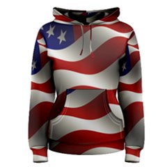 Flag United States Stars Stripes Symbol Women s Pullover Hoodie by Simbadda
