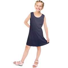Leather Stitching Thread Perforation Perforated Leather Texture Kids  Tunic Dress by Simbadda