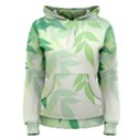Spring Leaves Nature Light Women s Pullover Hoodie View1