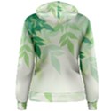 Spring Leaves Nature Light Women s Pullover Hoodie View2