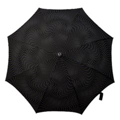 Distorted Net Pattern Hook Handle Umbrellas (large) by Simbadda