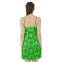 Fabric Shamrocks Clovers Satin Night Slip View2