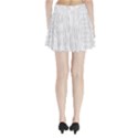 Hand drawn lines pattern Pleated Mini Skirt View2