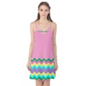 Easter Chevron Pattern Stripes Camis Nightgown View1