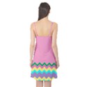 Easter Chevron Pattern Stripes Camis Nightgown View2