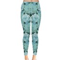Mint Roses Floral Leggings  View1