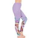 Purple2 Floral Leggings  View4