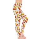 Colorful Corn Dog with Ketchup and Mustard Seamless Women s Leggings View4