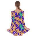 Purple Gingerman Long Sleeve Skater Dress View2