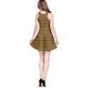 Orange Pattern In Rasta Colors Sleeveless Dress View2