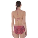 Coral Damask Cut-Out One Piece Swimsuit View2