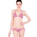 Pink Pattern with Sweet Cupcakes Bikini Set View3