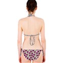 Colorful Pattern with Stylized Fresh Ripe Grapes Bikini Set View2
