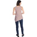 Gray Pattern Design with Funny Pigs Sleeveless Tunic Top View2