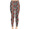 Colorful Pattern With Skulls Leggings View1