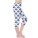 Blue Blue Yachts Or Sailboat Pattern Capri Leggings View4