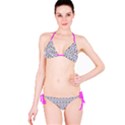 Purple Ethnic Vintage Elephant Business Bikini Set View3