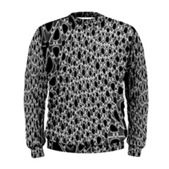 X Ray Rendering Hinges Structure Kinematics Circle Star Black Grey Men s Sweatshirt by Alisyart