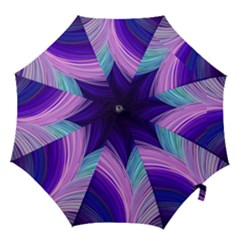 Color Purple Blue Pink Hook Handle Umbrellas (medium) by Mariart
