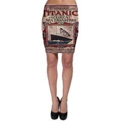 Titanic Bodycon Skirt by Valentinaart