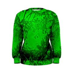 Leaf Outline Abstract Women s Sweatshirt by Simbadda