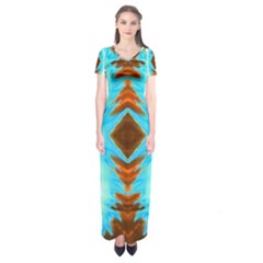 Dragonball Super 2 Short Sleeve Maxi Dress